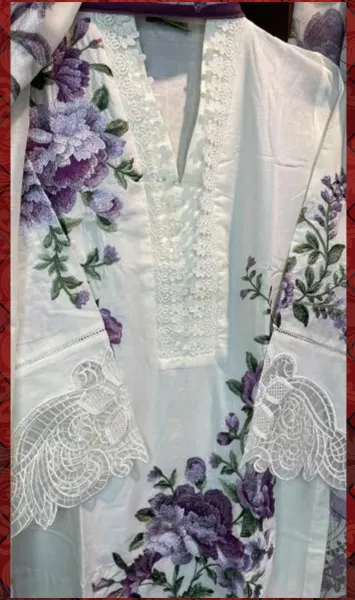 Pakistani Sahiba's By Mirza Luxury Lawn Stitched 3Pcs